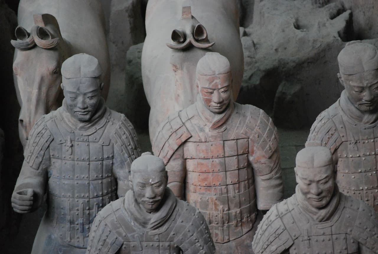 Terracotta warriors, Xi'an city