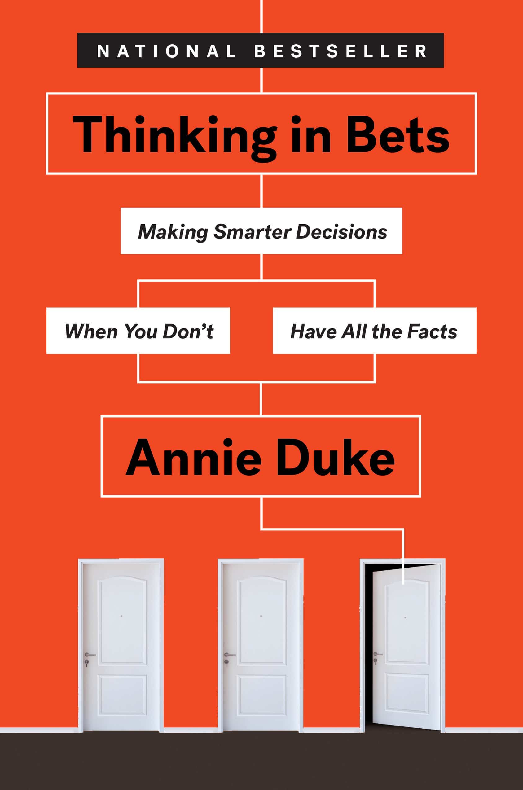 The cover of Thinking in Bets