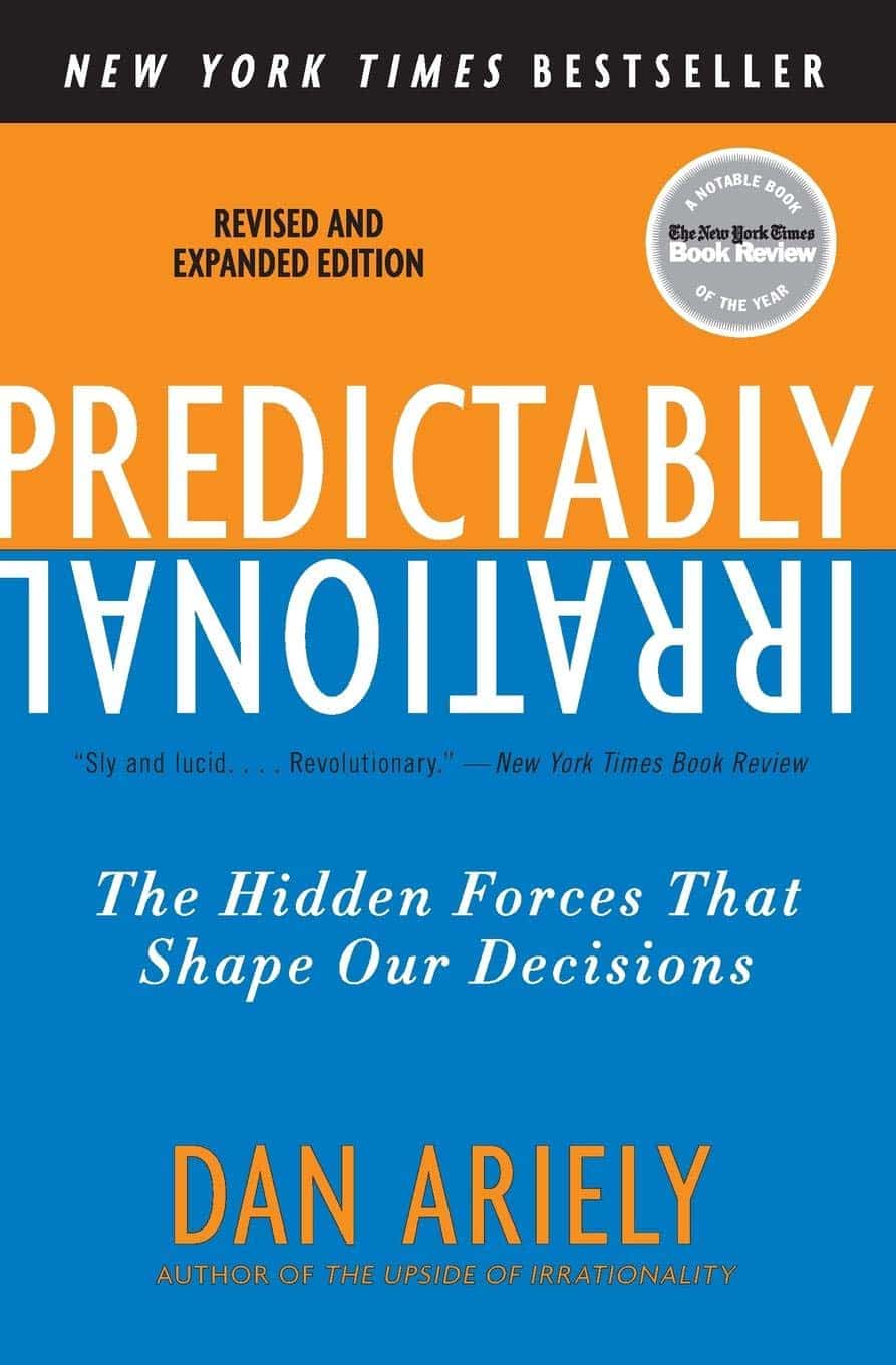 The cover of Predictably Irrational