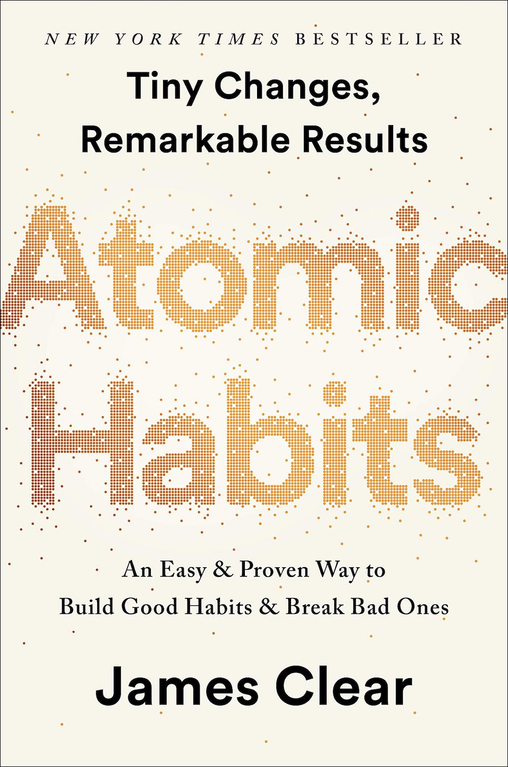 The cover of Atomic Habits