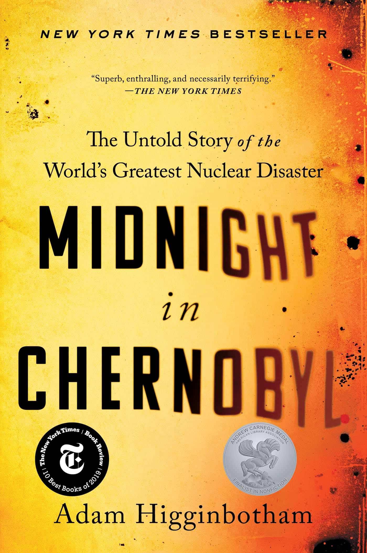 The cover of Midnight in Chernobyl