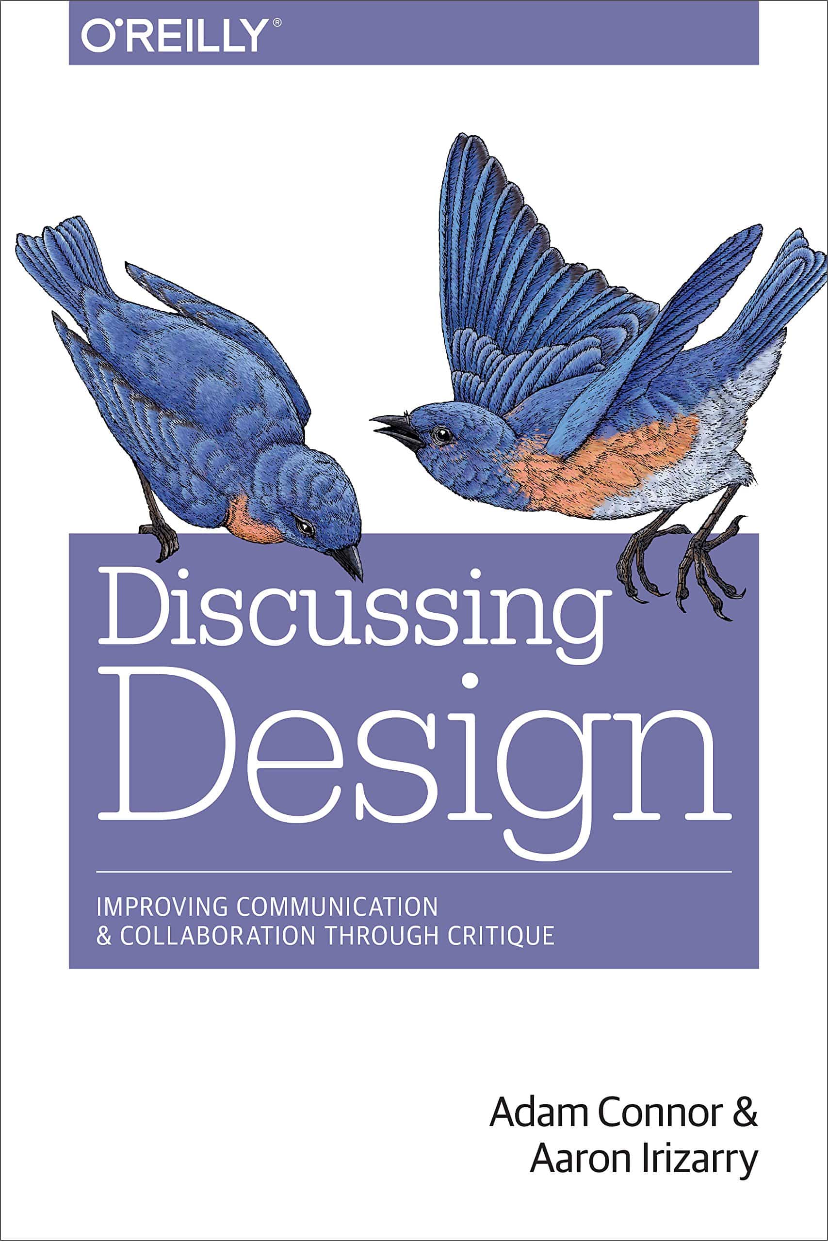 The cover of Discussing Design