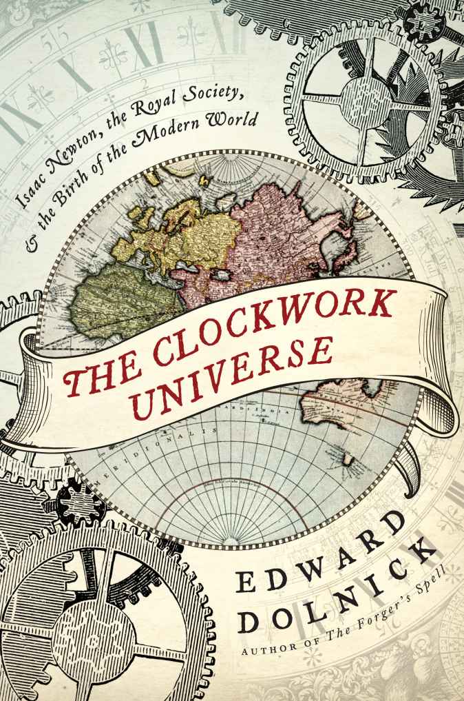 The cover of The Clockwork Universe