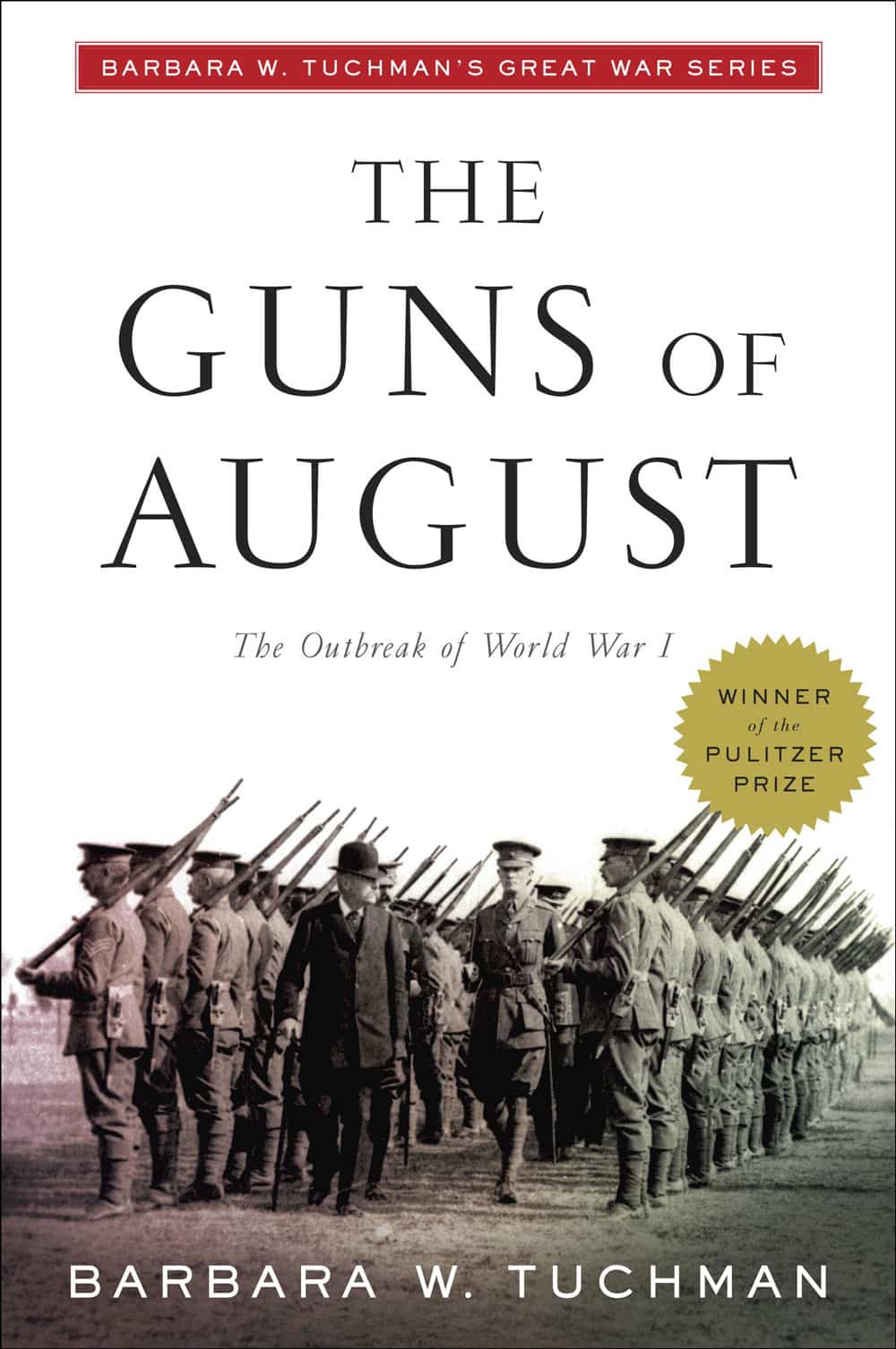 The cover of The Guns of August