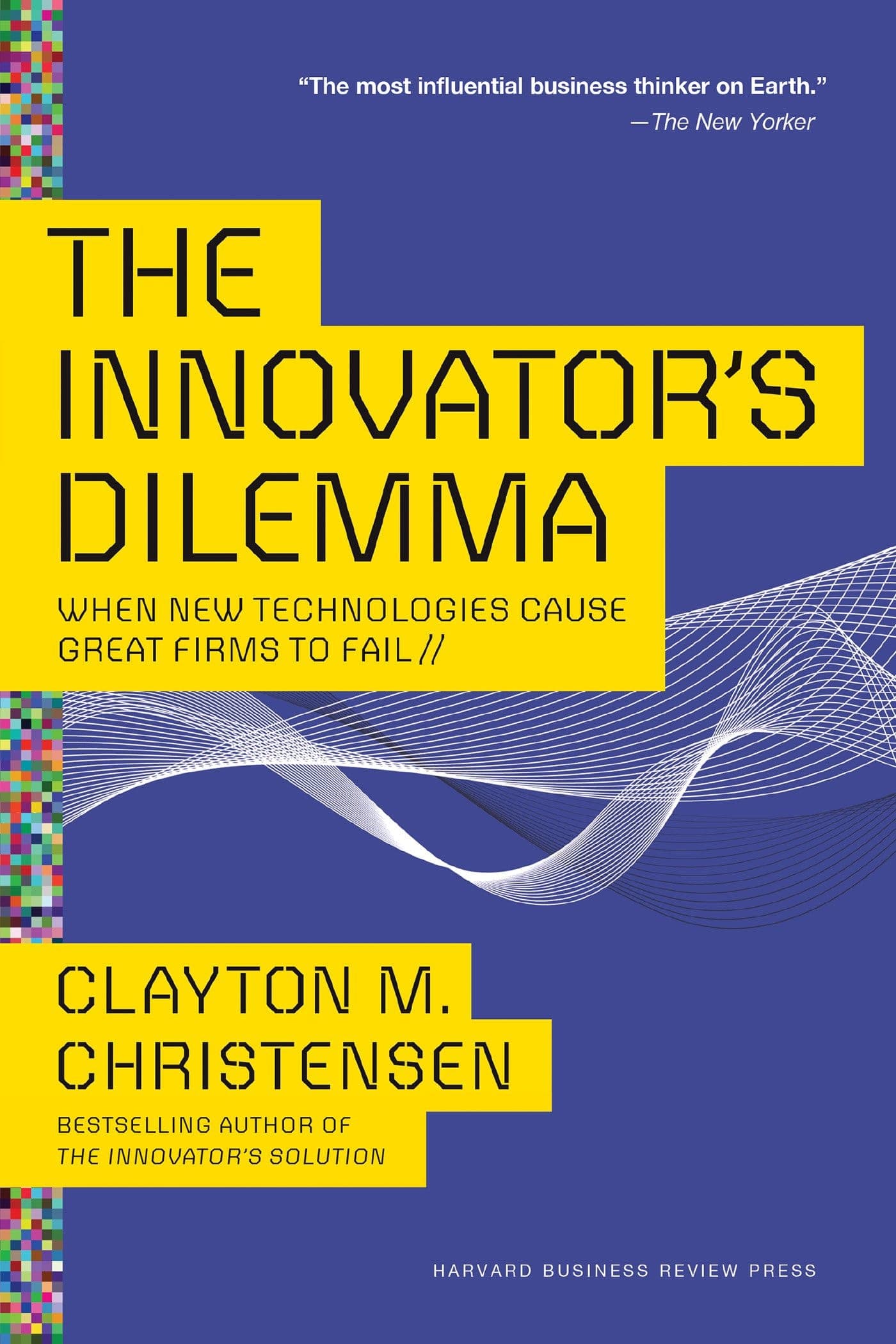 The cover of The Innovator's Dilemma