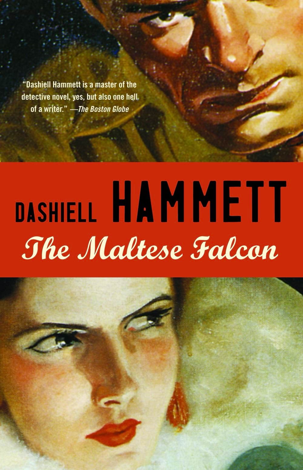The cover of The Maltese Falcon