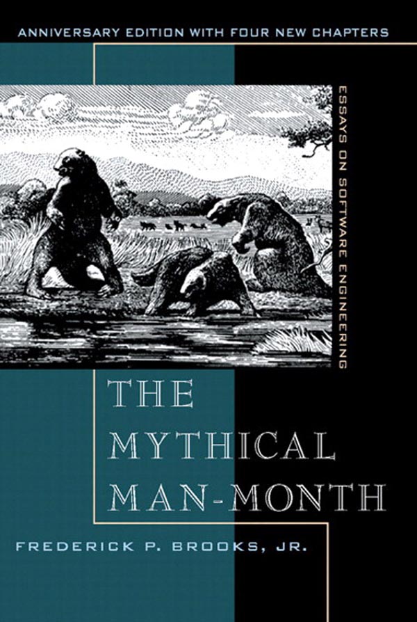 The cover of The Mythical Man-Month