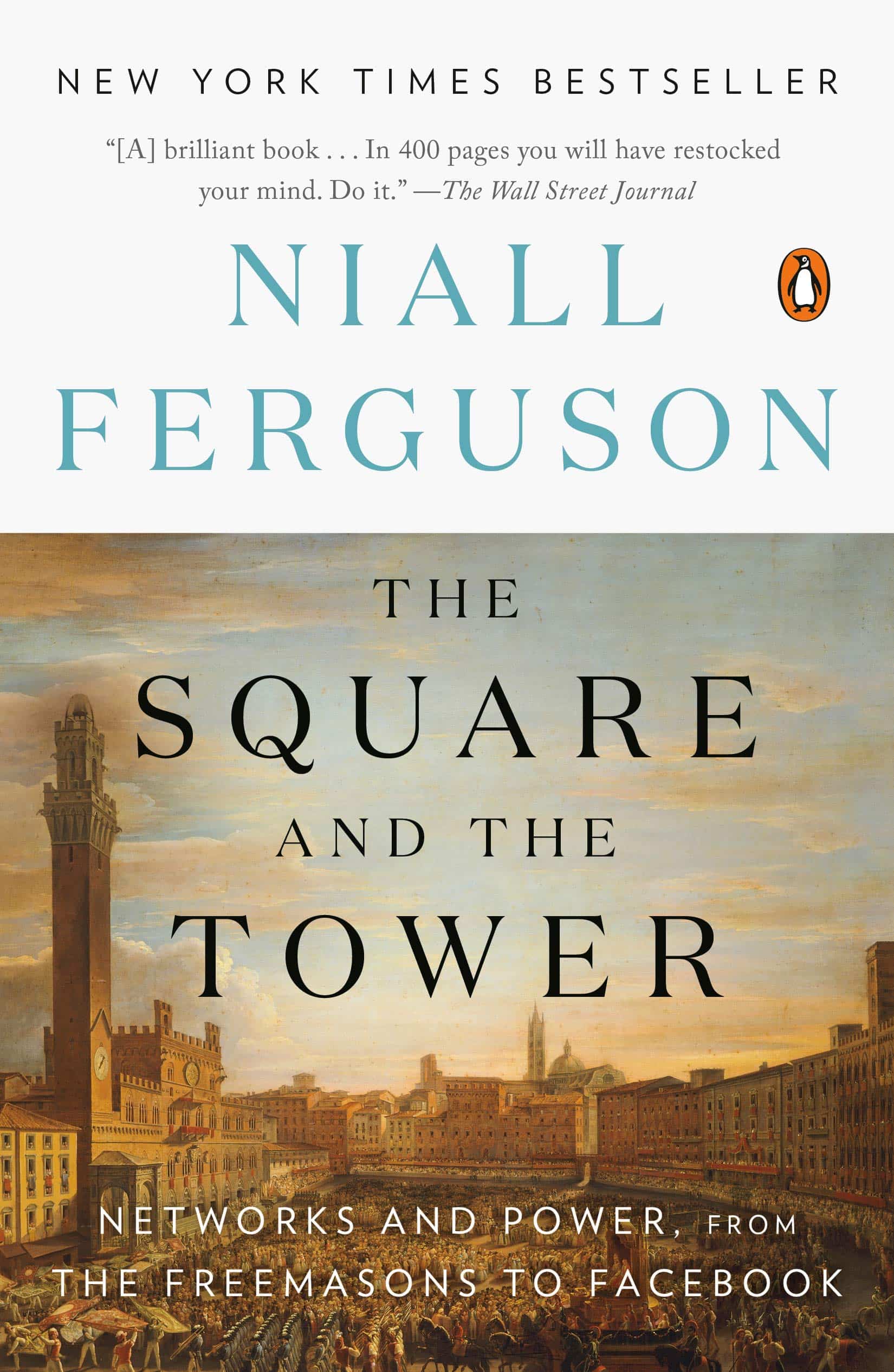 The cover of The Square and the Tower