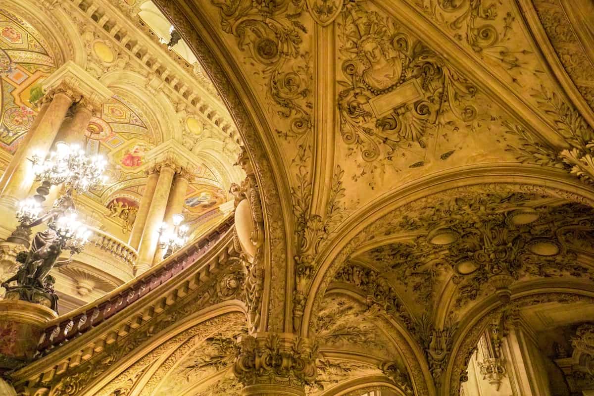 The Palais Garnier in Paris, designed in 1861, represents the peak of pre-industrial design: hand-crafted, ornamental design full of symbolism meant to be enjoyed by the wealthiest Parisians. <span class="figure--credit">Photo by [Jeremy Bezanger](https://unsplash.com/@unarchive?utm_source=unsplash&utm_medium=referral&utm_content=creditCopyText) on [Unsplash](https://unsplash.com/@unarchive?utm_source=unsplash&utm_medium=referral&utm_content=creditCopyText)</span>