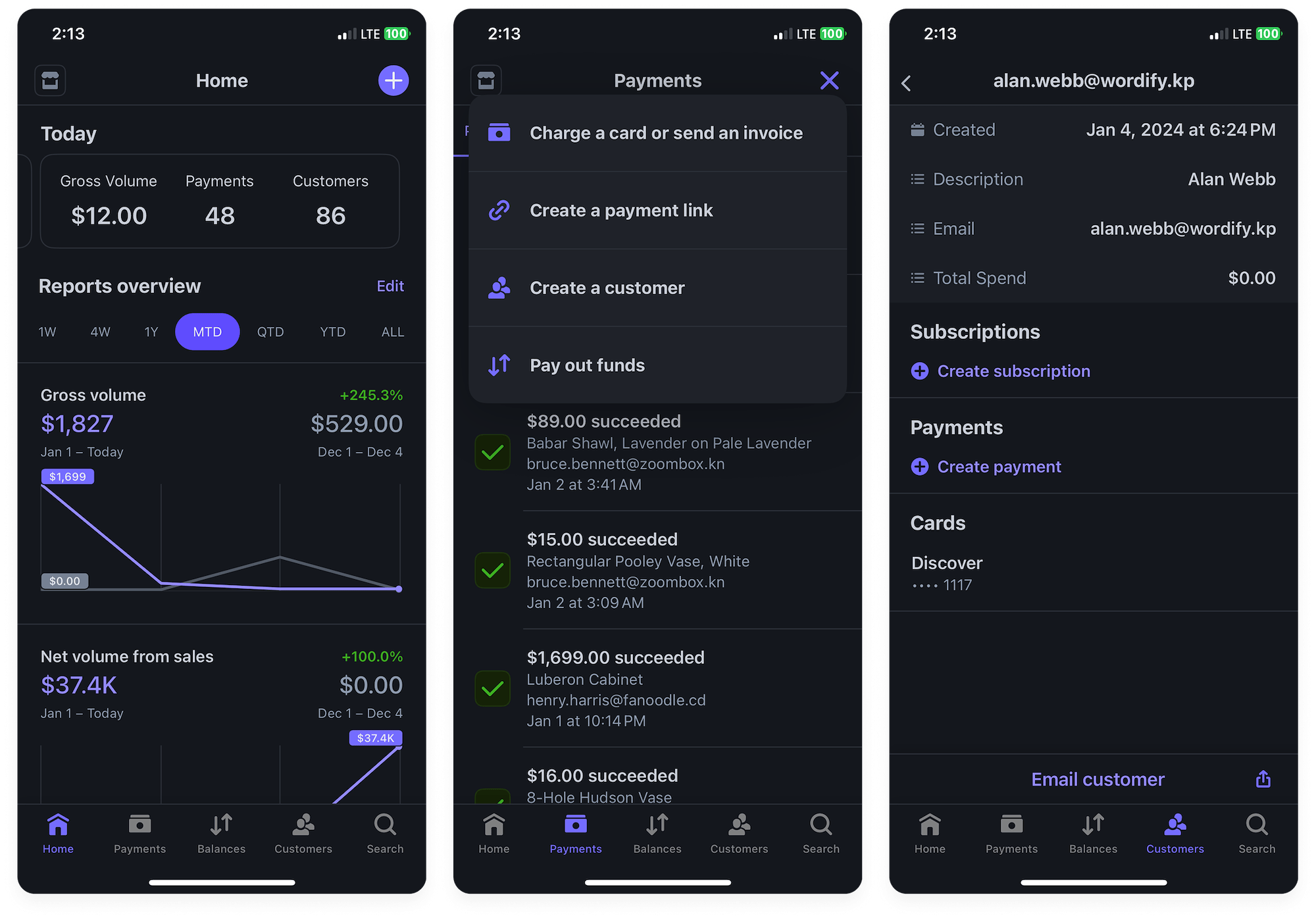 Stripe Mobile App